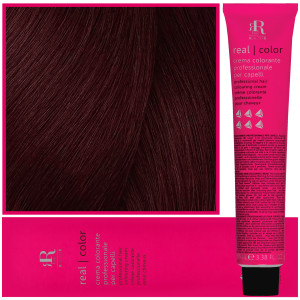 RR Line Real Color Crema - profesjonalna farba do włosów, 100ml 5.55 | Jasny Brąz Intensywnie Mahoniowy