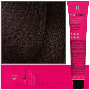 RR Line Real Color Crema - profesjonalna farba do włosów, 100ml 5.01 | Naturalny Jasny Brąz Popielaty