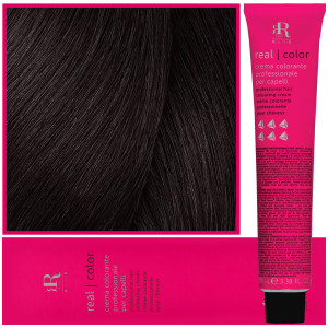 RR Line Real Color Crema - profesjonalna farba do włosów, 100ml 3.0 | Ciemny Brąz