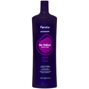 Fanola Wonder No Yellow Mask - maska do włosów blond, 1000ml