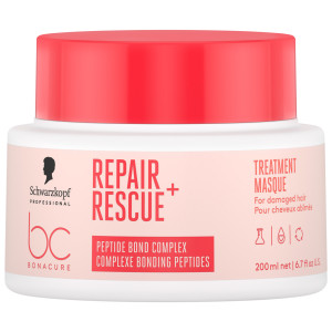 Schwarzkopf BC Repair Rescue Maska – regenerująca maska do włosów zniszczonych, 200 ml