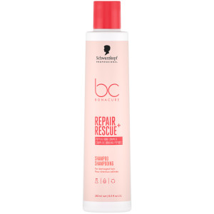 Schwarzkopf Professional BC Bonacure Repair Rescue Szampon – regeneracja włosów zniszczonych, 250 ml