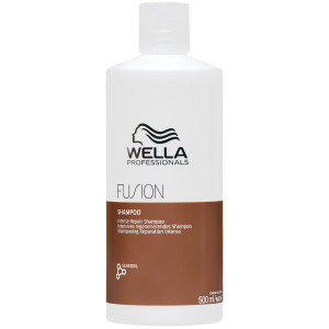 Wella Fusion Intense Repair - szampon do włosów zniszczonych i łamliwych, 500ml
