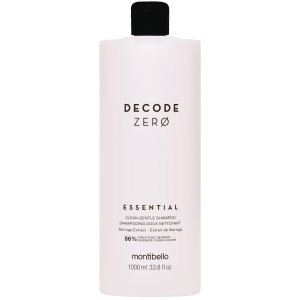 Montibello Decode Zero Esential Clean Gentle Shampoo – odżywczy szampon do włosów, 1000ml