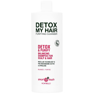 Montibello Smart Detox Purifying Cleanser - oczyszczający szampon do włosów, 1000ml