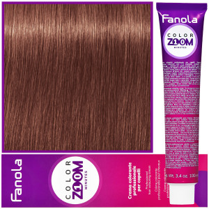 Fanola Color Zoom - krem do farbowania włosów cała paleta, 100 ml 5.4 Jasna kasztanowa miedź