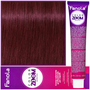 Fanola Color Zoom - krem do farbowania włosów cała paleta, 100 ml 4.5 Mahoniowy kasztan