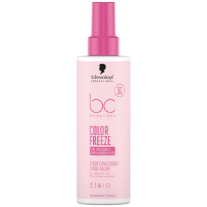 Schwarzkopf BC Color Freeze Spray Conditioner - odżywka w sprayu do włosów farbowanych, 200ml