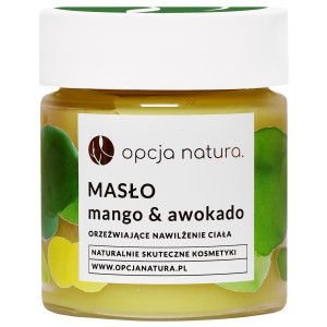 Opcja Natura Masło Mango Awokado - masło do ciała, 120ml