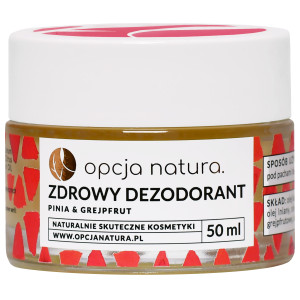 Opcja Natura Dezodorant pinia & grejpfrut – naturalny dezodorant, 50 ml