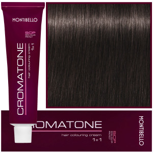 Montibello Cromatone - profesjonalna farba do trwałej koloryzacji, 60ml P6 | Ciemny Blond Plus