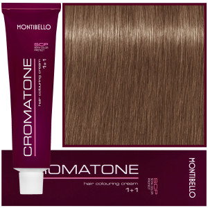 Montibello Cromatone - profesjonalna farba do trwałej koloryzacji, 60ml 8,13 | Jasny Popielaty Złoty Blond