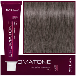Montibello Cromatone - profesjonalna farba do trwałej koloryzacji, 60ml 7,21 | Średni Perłowy Popielaty Blond