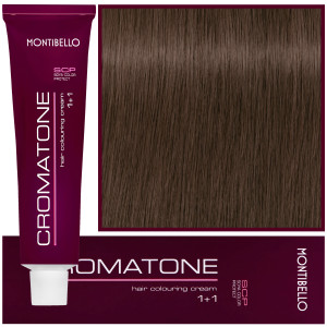 Montibello Cromatone - profesjonalna farba do trwałej koloryzacji, 60ml 7,1 | Średni Popielaty Blond