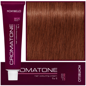 Montibello Cromatone - profesjonalna farba do trwałej koloryzacji, 60ml 6,43 | Ciemny Miedziany Złoty Blond