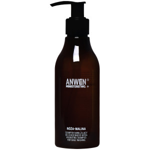Anwen x Ministerstwo Róża-Malina Szampon Nawilżający - delikatny szampon nawilżający do włosów i skóry głowy, 200ml