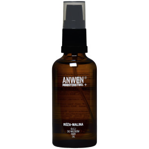 Anwen x Ministerstwo Róża-Malina Olej do Włosów - roślinny olej wygładzający do włosów, 50 ml