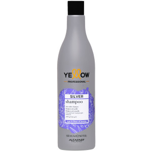 Alfaparf YELLOW Silver - szampon do włosów blond i siwych, neutralizuje żółte refleksy, 500ml