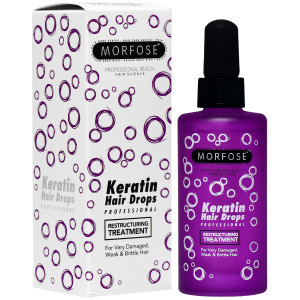 Morfose Keratin Hair Drops Serum - regenerujące serum do włosów, 100ml
