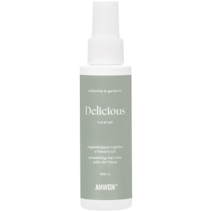 Anwen Wygładzająca mgiełka UV Delicious – lekka mgiełka chroniąca włosy przed słońcem, 100 ml