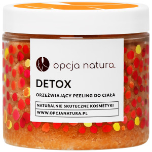Opcja Natura Peeling Detox - cukrowy peeling do ciała, 210ml