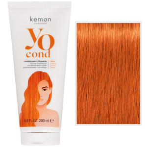 Kemon Yo Cond - odżywka koloryzująca do włosów, 200ml Rame | Miedziany