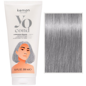 Kemon Yo Cond - odżywka koloryzująca do włosów, 200ml Argento | Srebrny