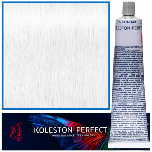 Wella Koleston Perfect Me - profesjonalna farba do koloryzacji włosów, 60ml 0/00 Przejrzysty