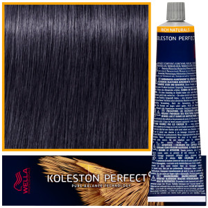 Wella Koleston Perfect Me - profesjonalna farba do koloryzacji włosów, 60ml 2/8 Perłowy Czarny