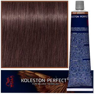 Wella Koleston Perfect Me - profesjonalna farba do koloryzacji włosów, 60ml 5/75 Brązowo Czerwony Jasny Brąz