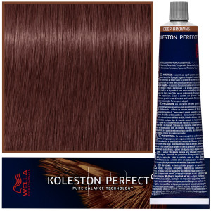 Wella Koleston Perfect Me - profesjonalna farba do koloryzacji włosów, 60ml 6/75 Brązowo Mahoniowy Ciemny Blond