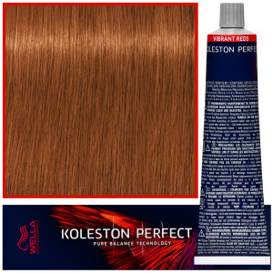 Wella Koleston Perfect Me - profesjonalna farba do koloryzacji włosów, 60ml 7/34 Złoto Czerwony Średni Blond