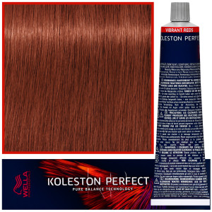 Wella Koleston Perfect Me - profesjonalna farba do koloryzacji włosów, 60ml 7/43 Czerwono Złoty Średni Blond