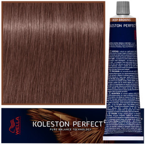 Wella Koleston Perfect Me - profesjonalna farba do koloryzacji włosów, 60ml 7/75 Brązowo Czerwony Średni Blond