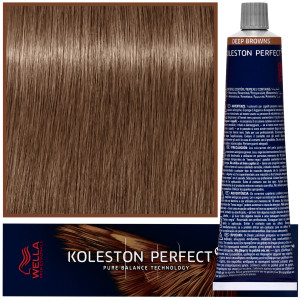 Wella Koleston Perfect Me - profesjonalna farba do koloryzacji włosów, 60ml 7/7 Brązowy Średni Blond