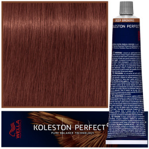 Wella Koleston Perfect Me - profesjonalna farba do koloryzacji włosów, 60ml 7/77 Intensywnie Brązowy Średni Blond
