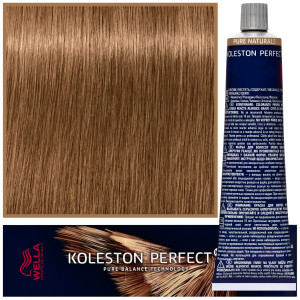 Wella Koleston Perfect Me - profesjonalna farba do koloryzacji włosów, 60ml 8/01 Naturalny Popielaty Jasny Blond
