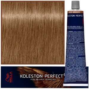 Wella Koleston Perfect Me - profesjonalna farba do koloryzacji włosów, 60ml 8/7 Brązowy Jasny Blond