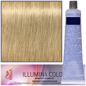 Wella Illumina Color - profesjonalna farba do włosów, 60ml 8/36 - Jasny Blond Złoto Opalizujący