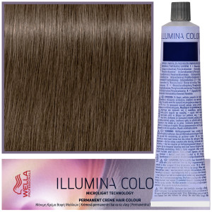 Wella Illumina Color - profesjonalna farba do włosów, 60ml 5/02 - Kasztanowy Jasny Naturalny Mat