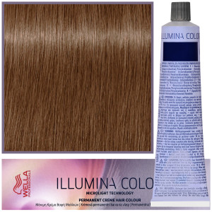 Wella Illumina Color - profesjonalna farba do włosów, 60ml 6/37 - Ciemny Złoty Piaskowy Blond