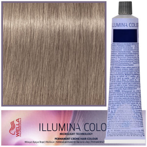 Wella Illumina Color - profesjonalna farba do włosów, 60ml 8/69 - Jasny Blond Fioletowy Cendre
