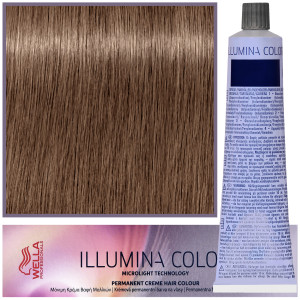 Wella Illumina Color - profesjonalna farba do włosów, 60ml 7/ -Średni Blond