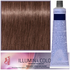 Wella Illumina Color - profesjonalna farba do włosów, 60ml 5/7 -Jasny Brązowy Brąz