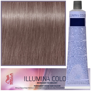 Wella Illumina Color - profesjonalna farba do włosów, 60ml 6/16 - Ciemny Blond Popielato-Fioletowy