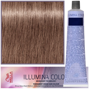 Wella Illumina Color - profesjonalna farba do włosów, 60ml 6/19 - Ciemny Blond Popielaty Cendre