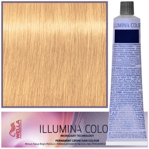 Wella Illumina Color - profesjonalna farba do włosów, 60ml 10/05 - Bardzo Jasny Blond Naturalny Mahoniowy