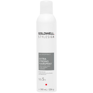 Goldwell Stylesign Extra Strong Hairspray - bardzo mocny lakier do włosów, 300ml