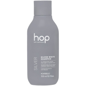 Montibello HOP Silver White - szampon rozświetlający do włosów siwych, 300ml