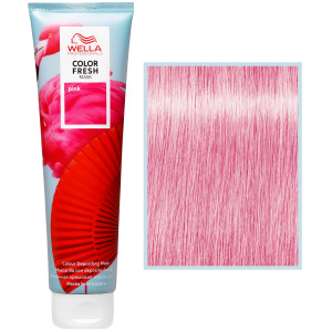 Wella Color Fresh Pink Mask 150ml koloryzująca maska do włosów w odcieniach blondu